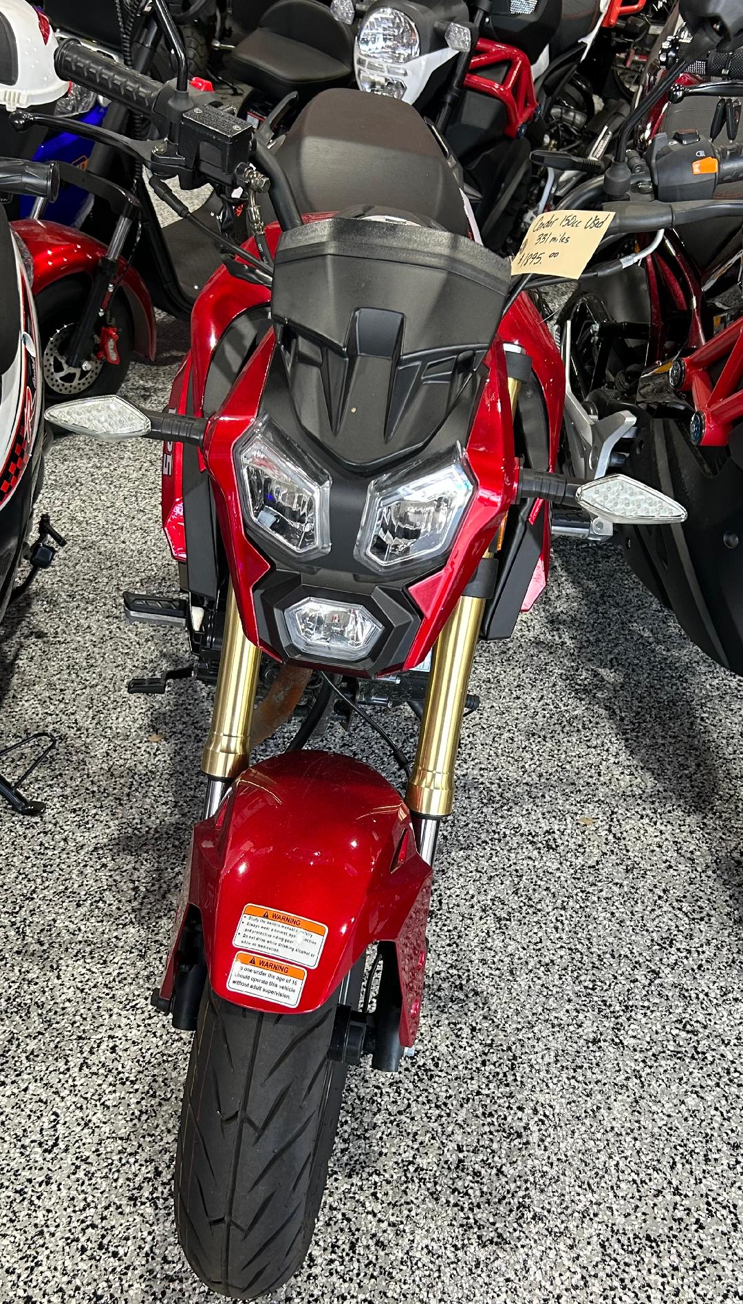 CONDOR 150CC MOTORCYCLE RED