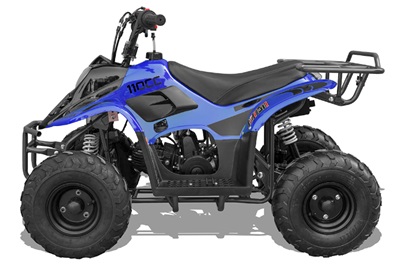 HAWK REX 110CC ATV 6" TIRE BLUE