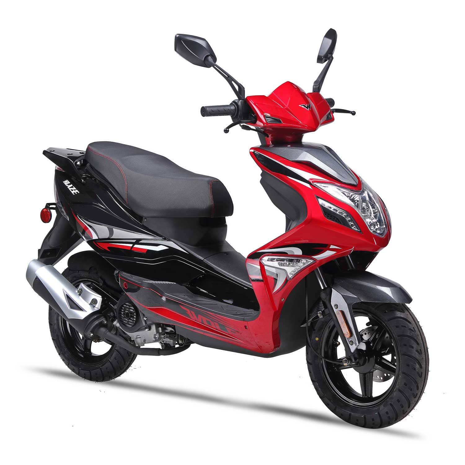 WOLF BRAND SCOOTERS BLAZE 50 RED