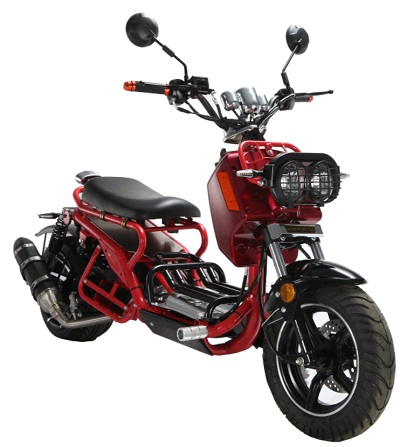 RYKER SCOOTER 150CC RED