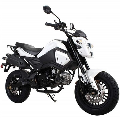VADER 125CC MOTORCYCLE WHITE